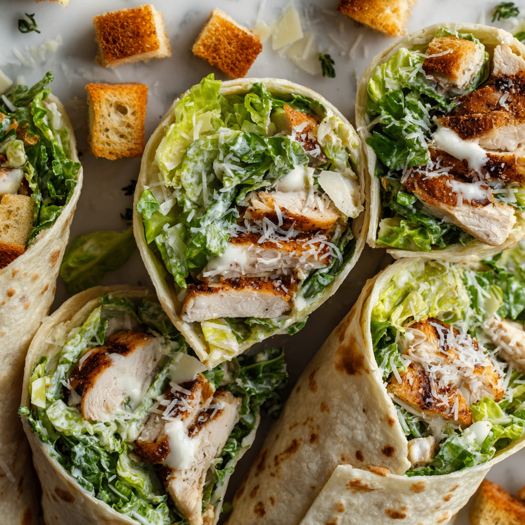 Quick and Flavorful Chicken Caesar Salad Wraps 5a6f5643 ee54 424b 98cf 24331aa1cf87tl