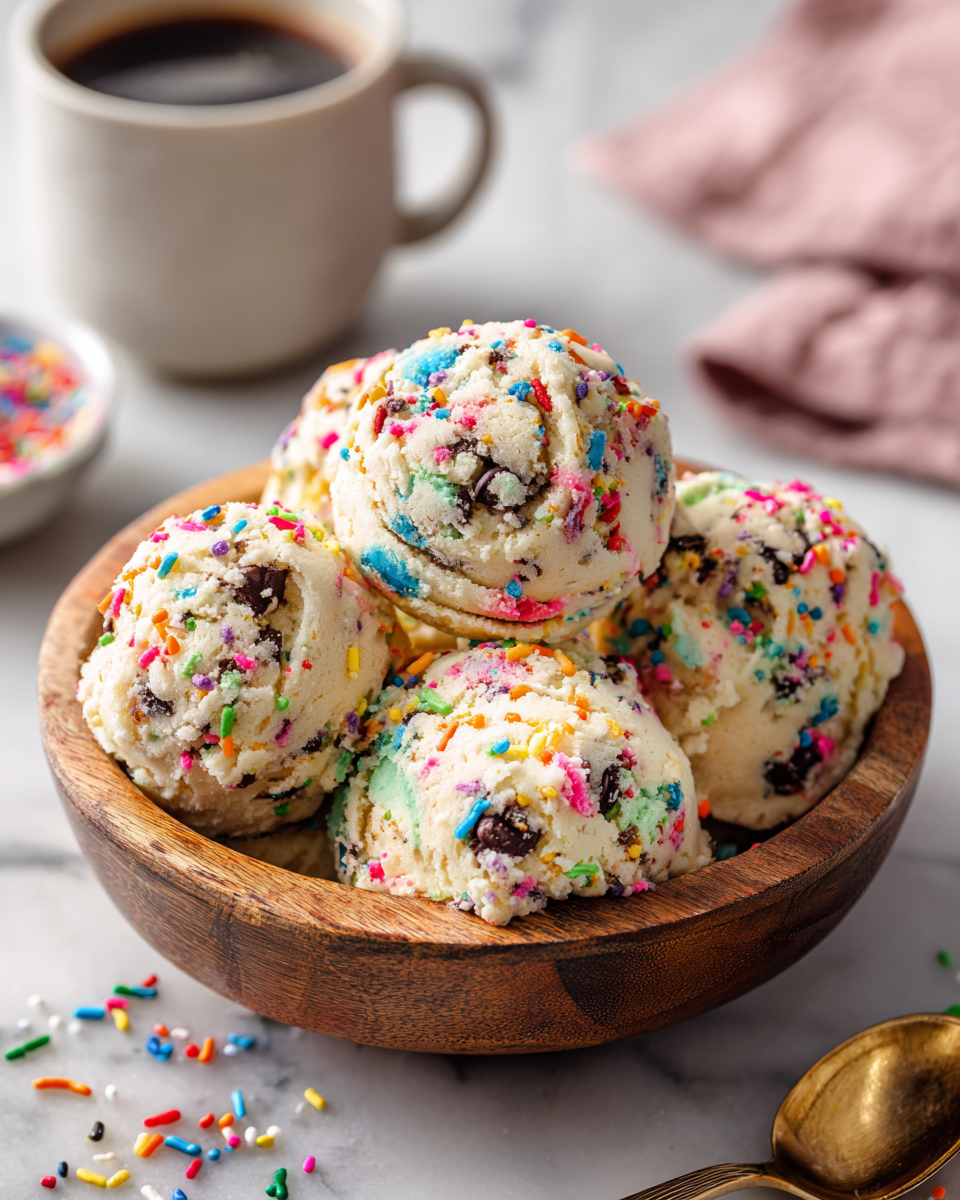 Delicious Edible Cookie Dough for Everyone Edible cookie dough recipe, safe to eat raw, no baking required, perfect for holidays and gifting.