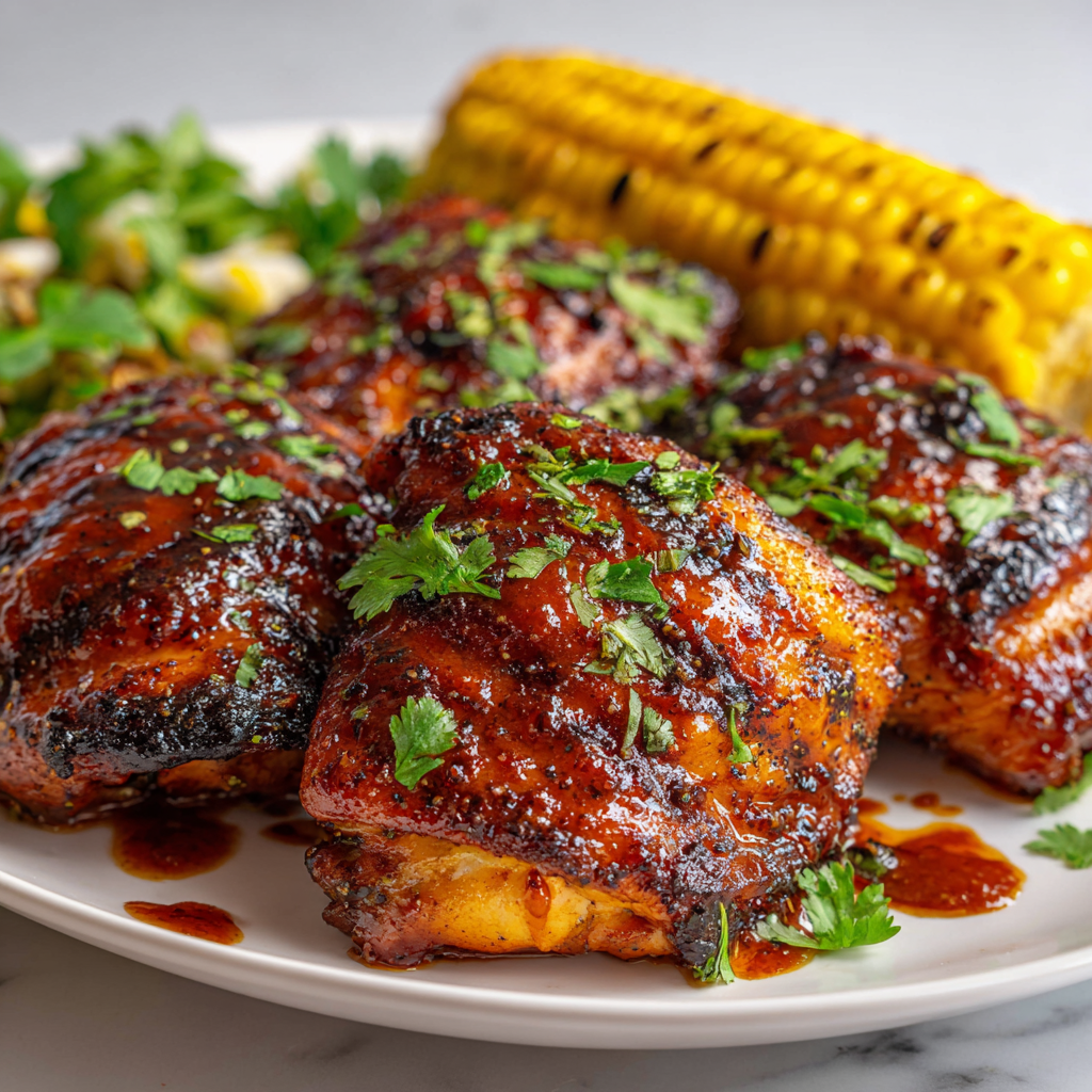 Delicious Grilled BBQ Chicken Recipe Easy grilled BBQ chicken recipe with smoky flavors, perfect for gatherings and holiday celebrations.