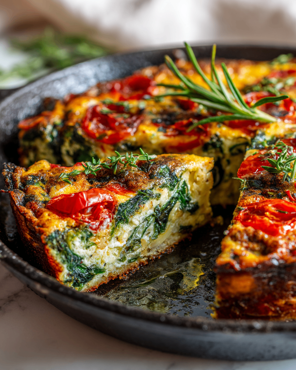 Delicious Healthy Vegetable Frittata Recipe Healthy vegetable frittata packed with seasonal vegetables and eggs, recipe for a nutritious meal option.