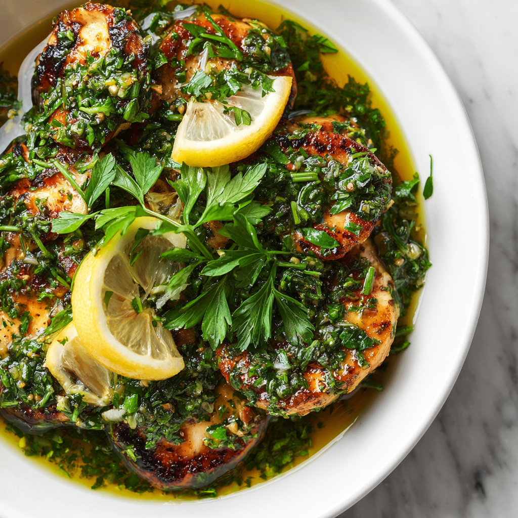Elevate Your Holiday Meals with Chimichurri Sauce Chimichurri sauce made with fresh herbs and garlic for vibrant holiday meals.