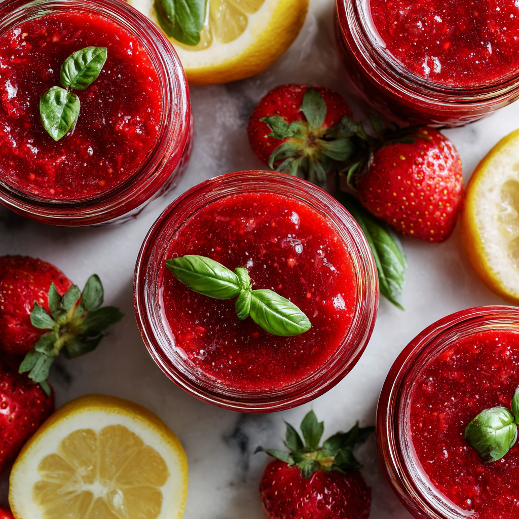 Homemade Strawberry Jam for the Holidays Delicious homemade strawberry jam, perfect for festive gifts and holiday breakfasts, made from fresh strawberries and lemon juice.