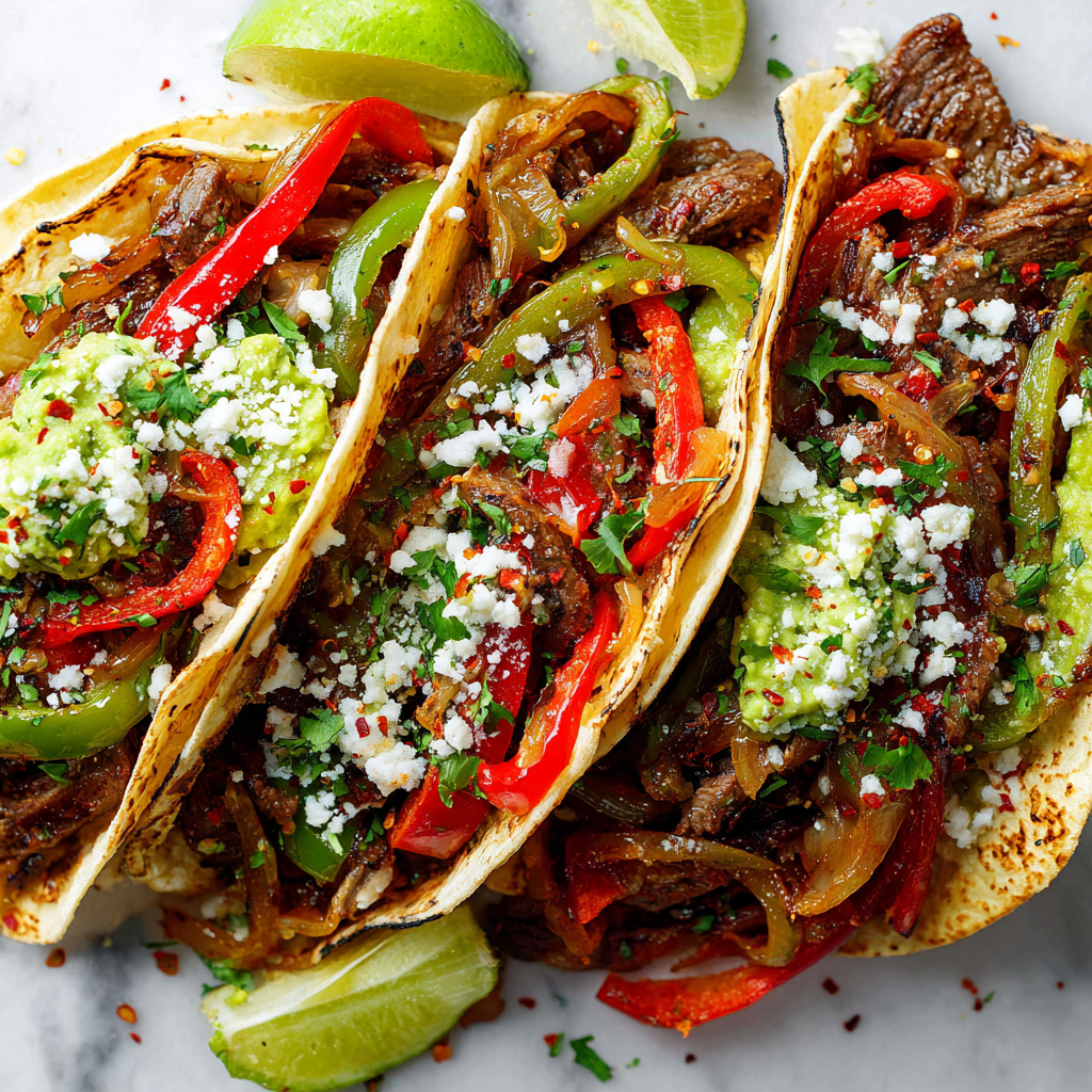 Quick & Flavorful Grilled Steak Fajitas Quick & Flavorful Grilled Steak Fajitas