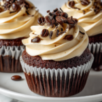 Indulgent Cappuccino Chocolate Cupcakes Delicious cappuccino chocolate cupcakes with creamy frosting