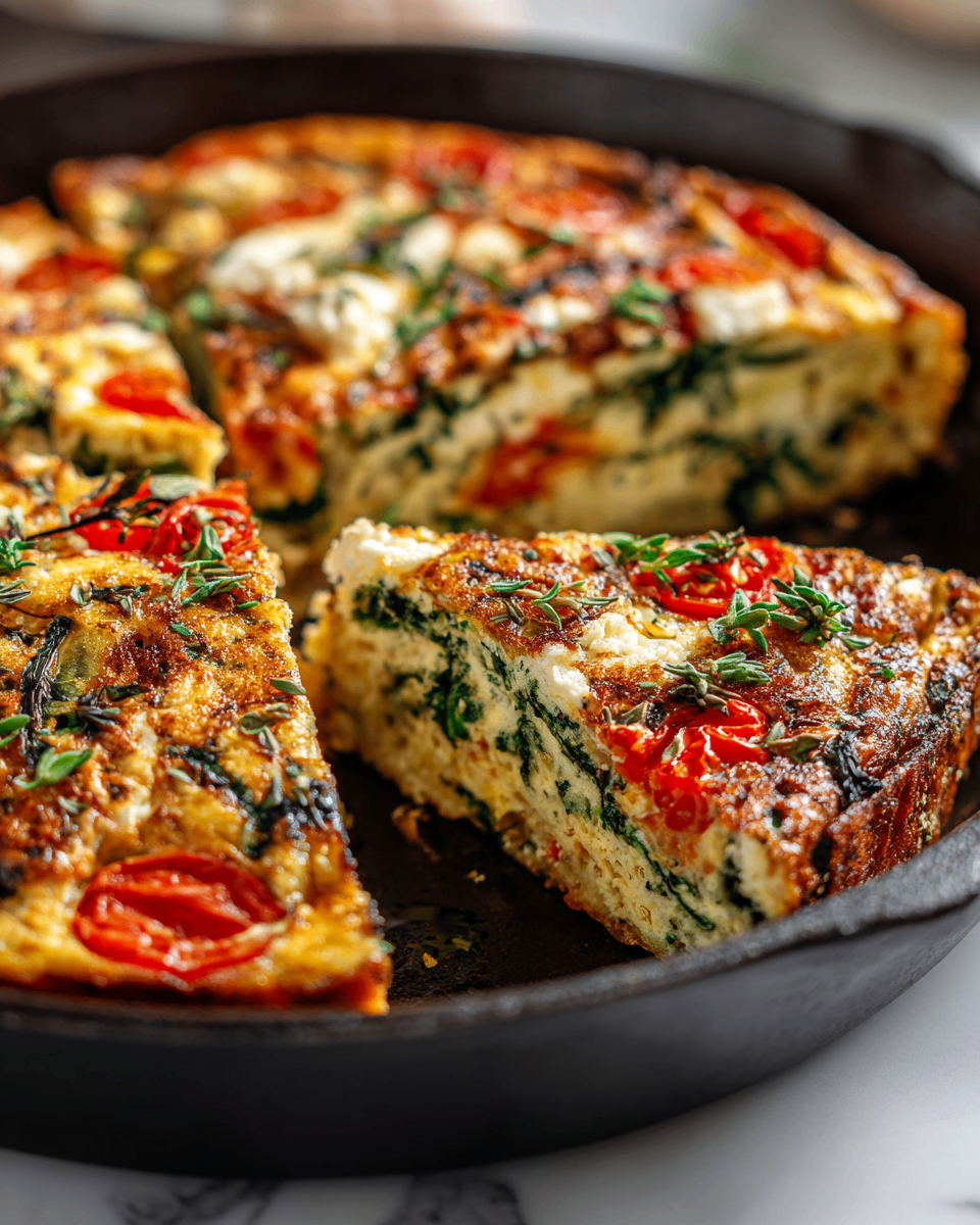 Delicious Healthy Vegetable Frittata Recipe Delicious Healthy Vegetable Frittata Recipe
