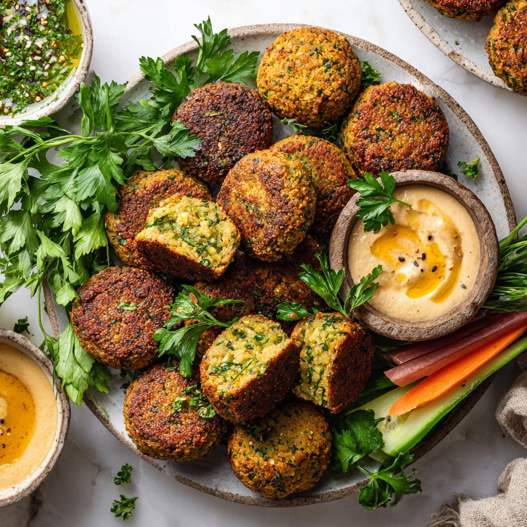 Homemade Crispy Falafel for Festive Gatherings Homemade Crispy Falafel for Festive Gatherings