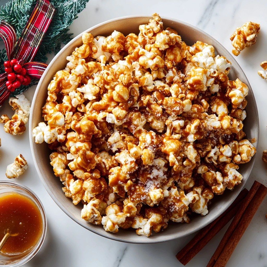 Irresistible Homemade Salted Caramel Popcorn Irresistible Homemade Salted Caramel Popcorn
