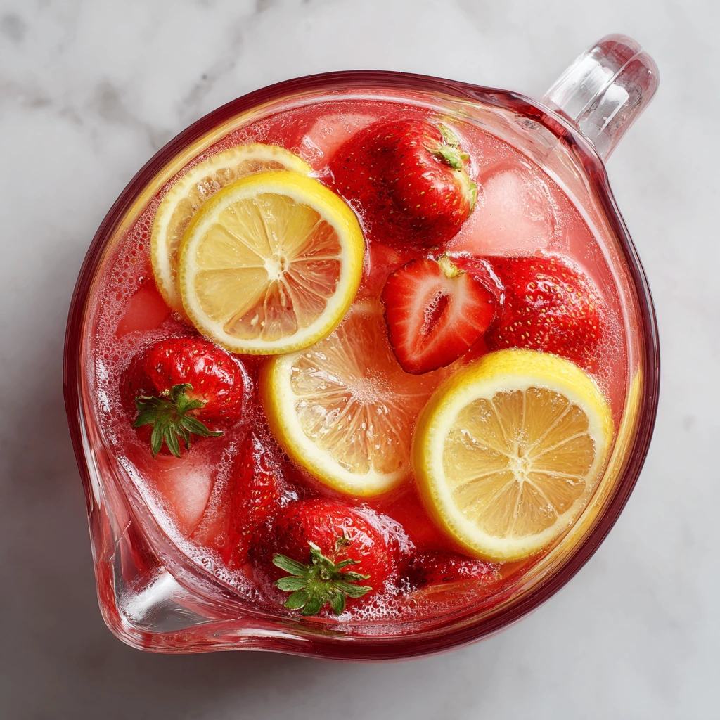 Refreshing Homemade Strawberry Lemonade Refreshing Homemade Strawberry Lemonade