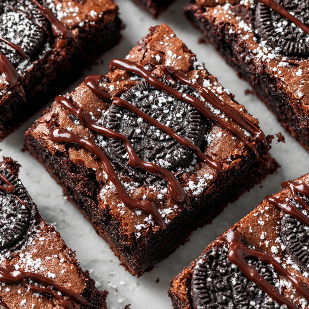Delicious Oreo Brownies Recipe Delicious Oreo Brownies Recipe