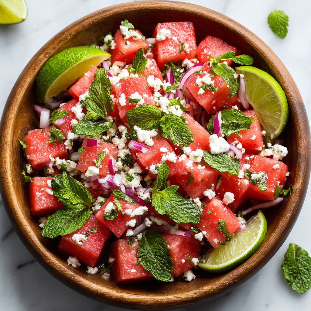 Delightful Watermelon Salad Recipe for Every Gathering Delightful Watermelon Salad Recipe for Every Gathering
