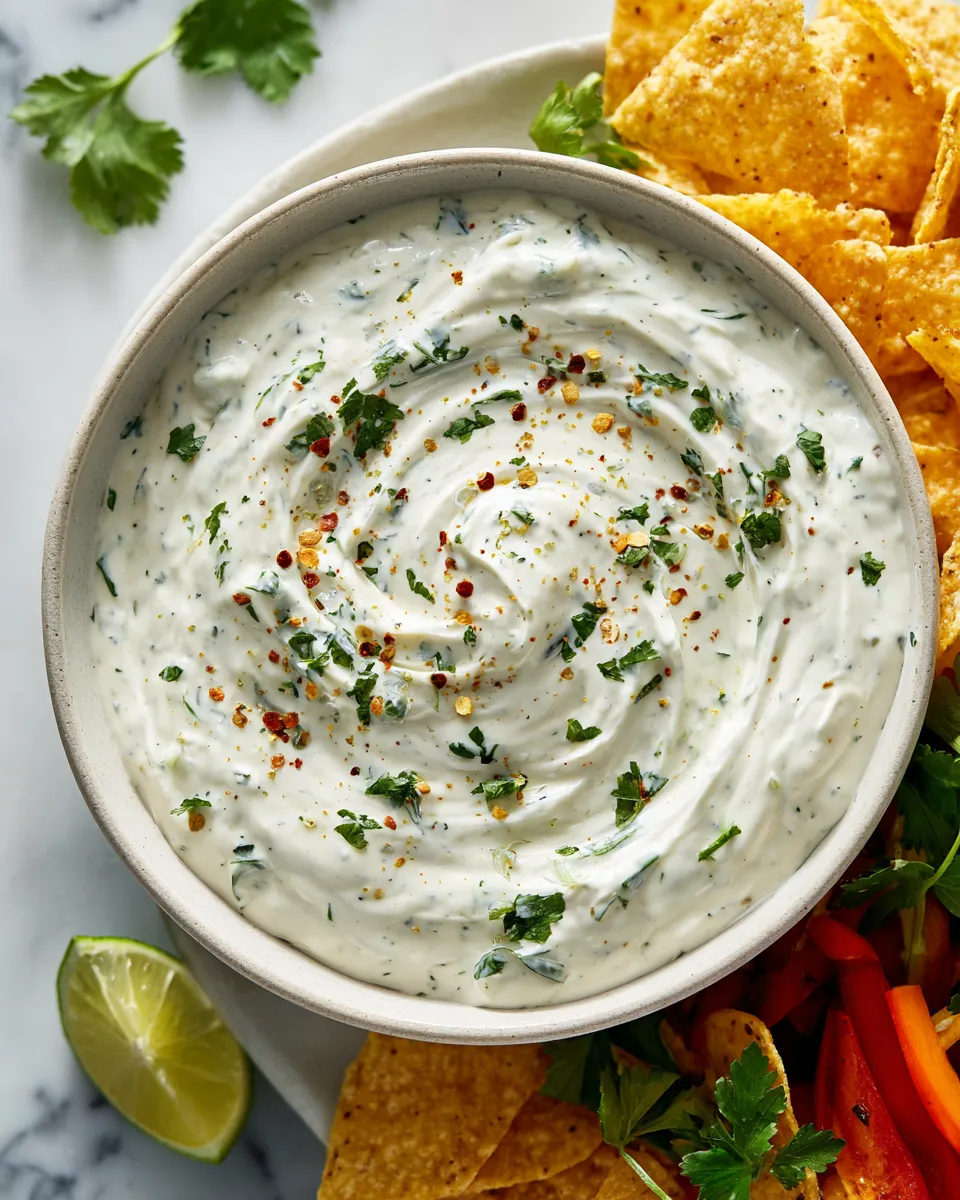 Creamy Jalapeño Ranch Dressing recipe perfect for salads, tacos, and dips, adds a zesty kick to enhance your dishes.