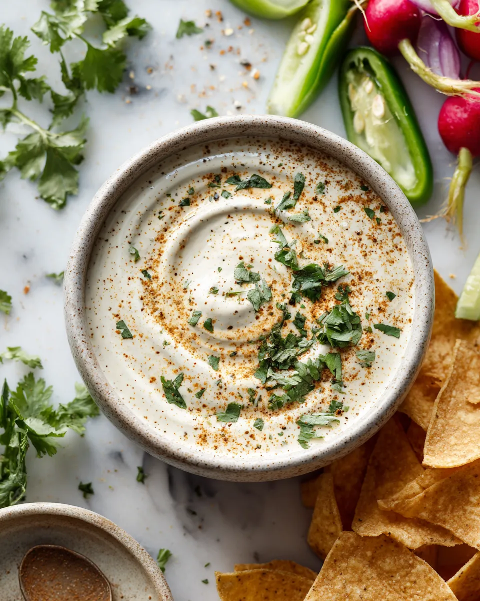 Creamy Jalapeño Ranch Dressing recipe perfect for salads, tacos, and dips, adds a zesty kick to enhance your dishes.