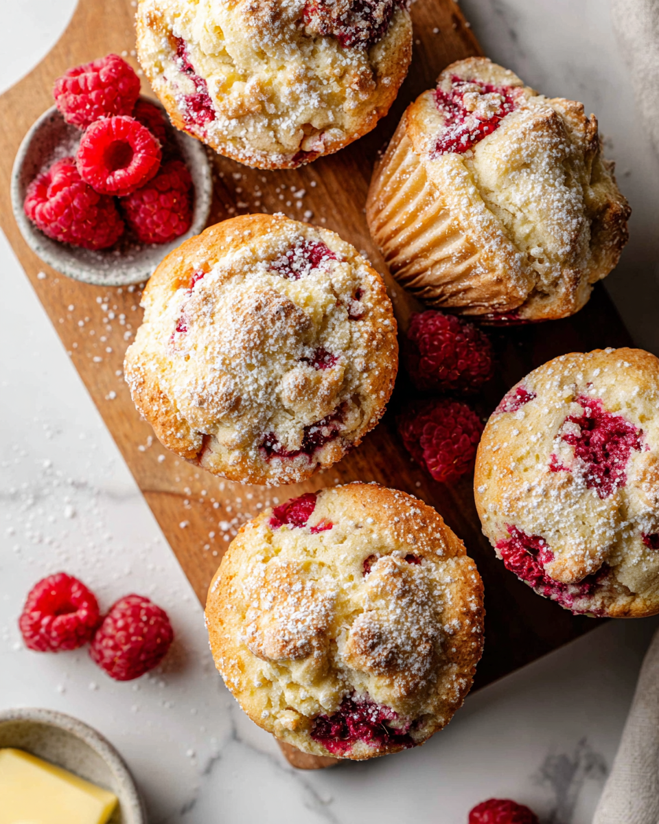 Delicious Buttermilk Raspberry Muffins baked to perfection, filled with fresh raspberries, ideal for cozy winter breakfasts and holiday gatherings