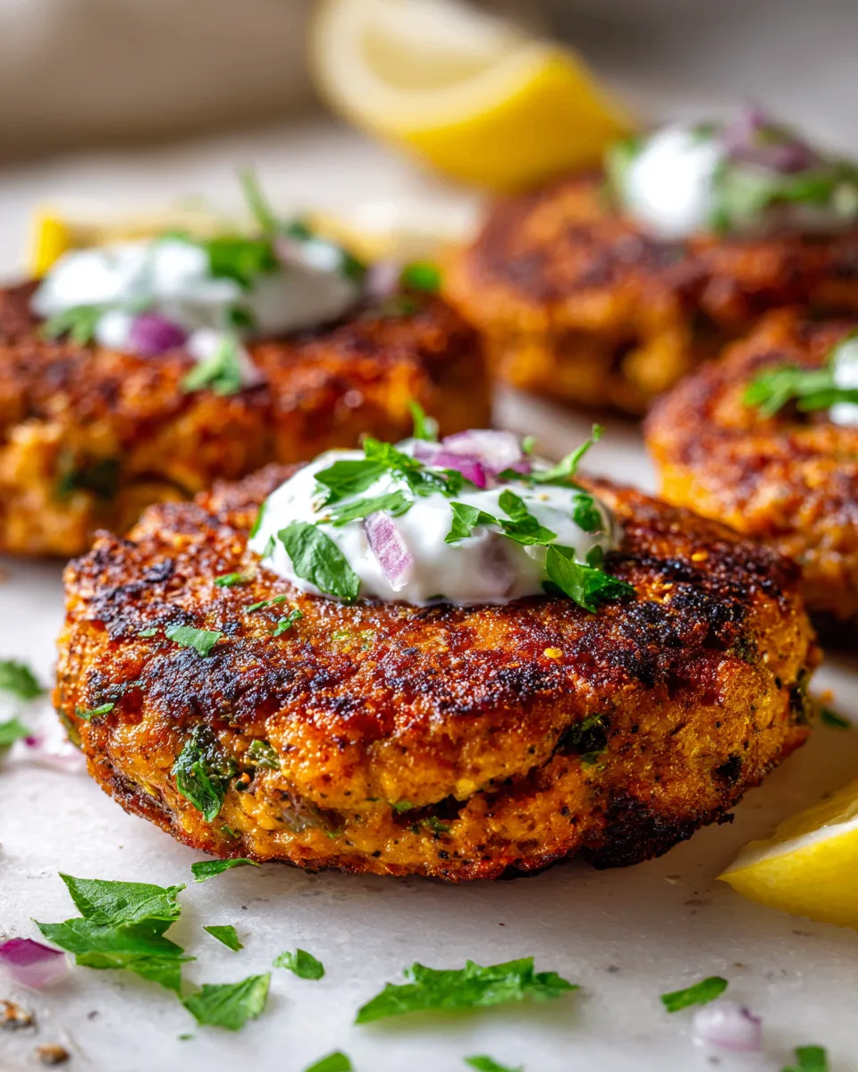 Mediterranean chicken patties with herbs and feta, quick recipe for delicious chicken dinner