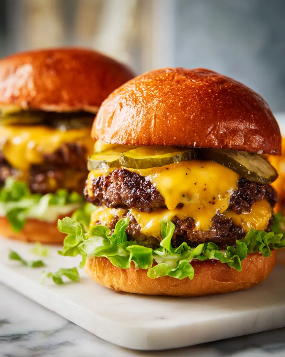 Quick and juicy smash burgers topped with homemade house sauce, perfect for weeknight meals.