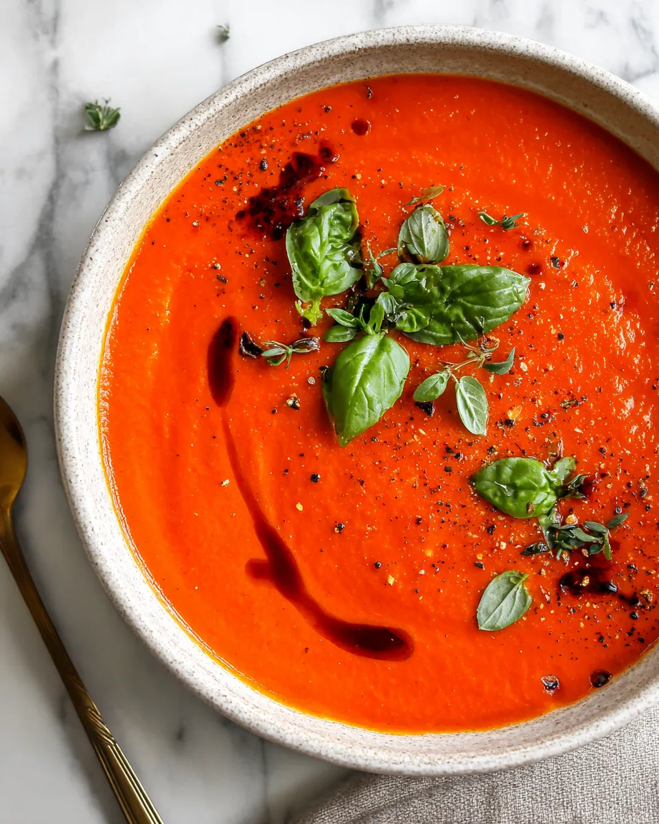 Roasted red pepper sauce recipe, perfect for enhancing holiday meals and versatile for various dishes.