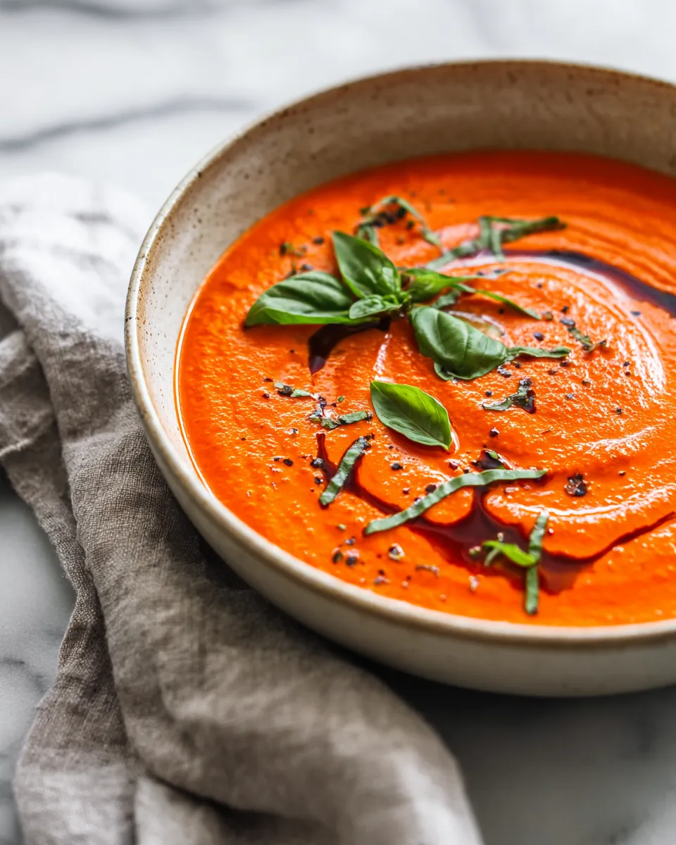 Roasted red pepper sauce recipe, perfect for enhancing holiday meals and versatile for various dishes.