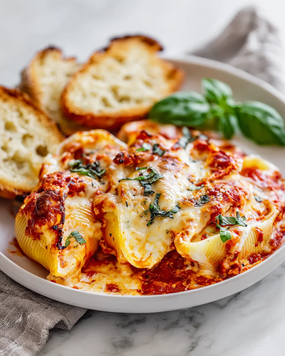Comforting Slow Cooker Stuffed Shells