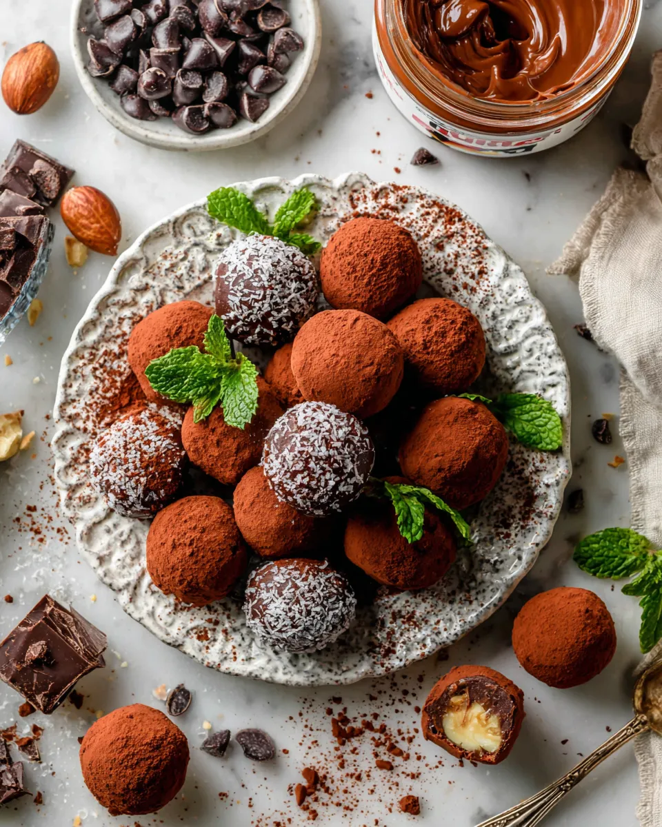 Decadent Nutella Truffles for Festive Gatherings