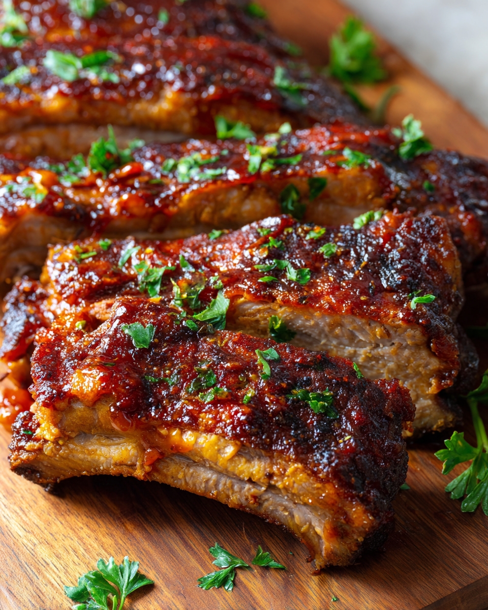 Irresistible Spicy Pork Ribs Recipe Delicious Spicy Pork Ribs grilled to perfection, perfect for any festive gathering. Ideal for family dinner and holiday celebrations.