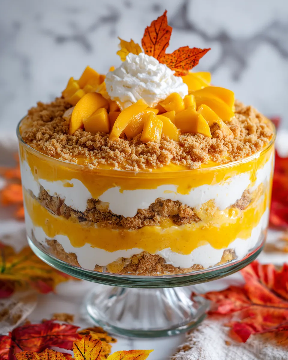 Delightful Mango Cheesecake Trifle for Holidays