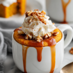 Enjoy a warm pumpkin mug cake, a quick and cozy dessert capturing fall's flavors, perfect for one serving or a sweet treat in minutes.
