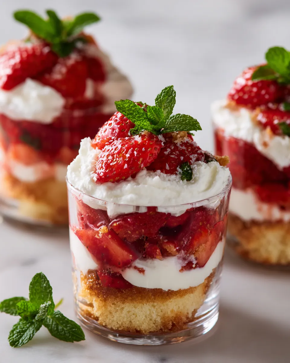 Delightful Strawberry Shortcake Cups Recipe