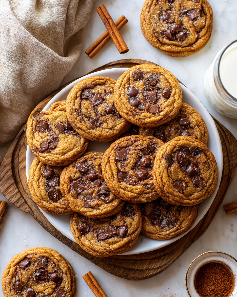 Delicious Chocolate Chip Biscoff Cookies