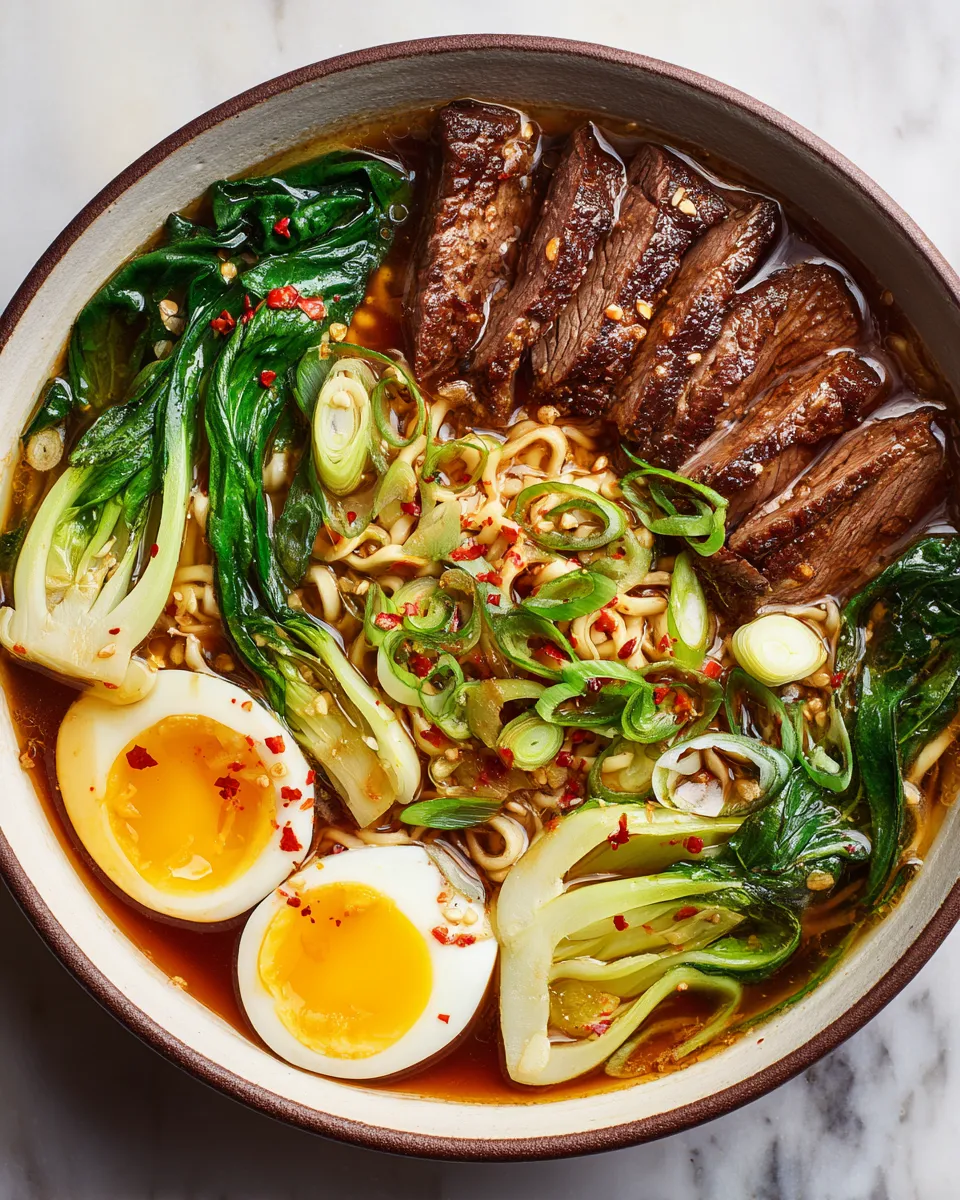 Savory Beef Ramen Noodles for Cozy Nights