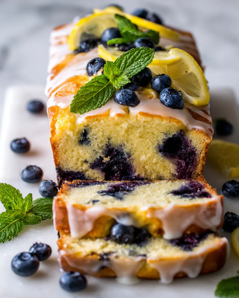 Delicious Lemon Blueberry Bread Recipe Delicious Lemon Blueberry Bread Recipe