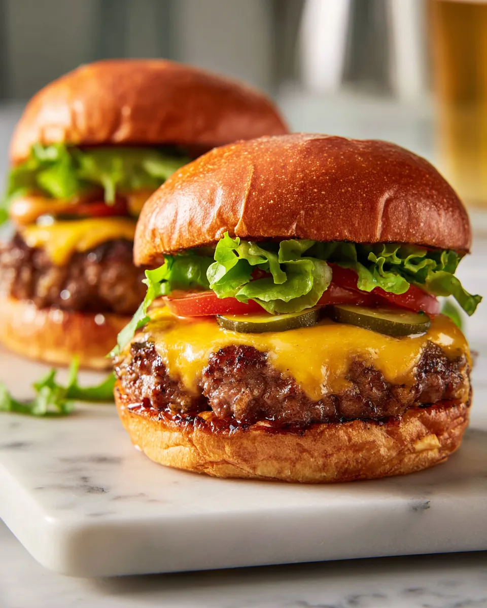 Satisfying Smash Burgers with House Sauce