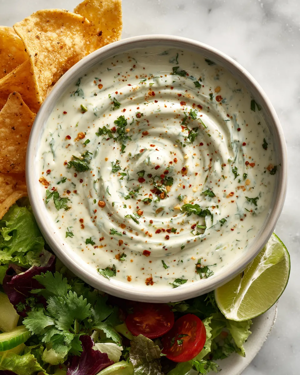 Creamy Jalapeño Ranch Dressing recipe perfect for salads, tacos, and dips, adds a zesty kick to enhance your dishes.