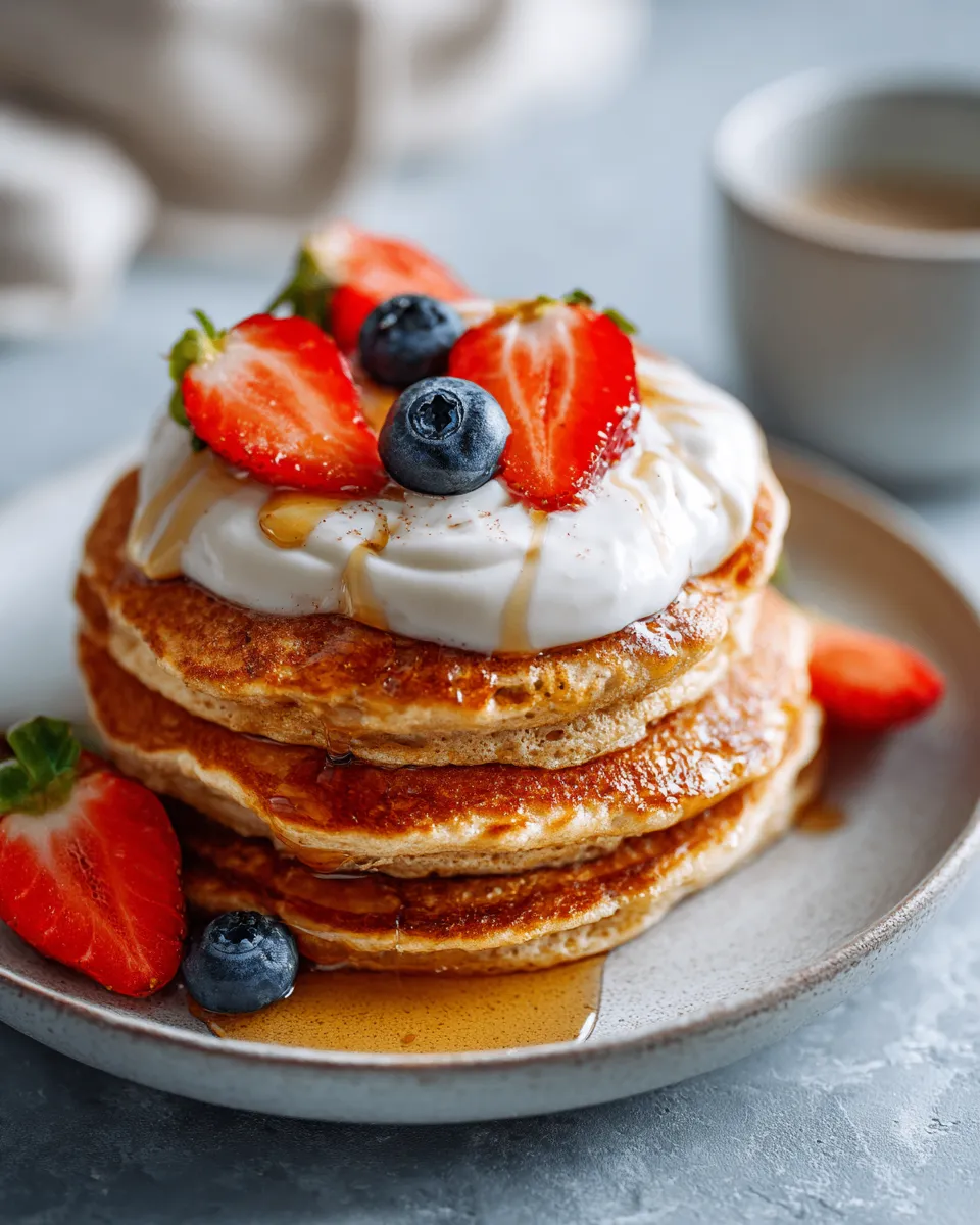 Delicious Low-Calorie Protein Pancakes with Cinnamon Yogurt ef29bfc2 6174 47db bb70 c9e4bbbeb844tl