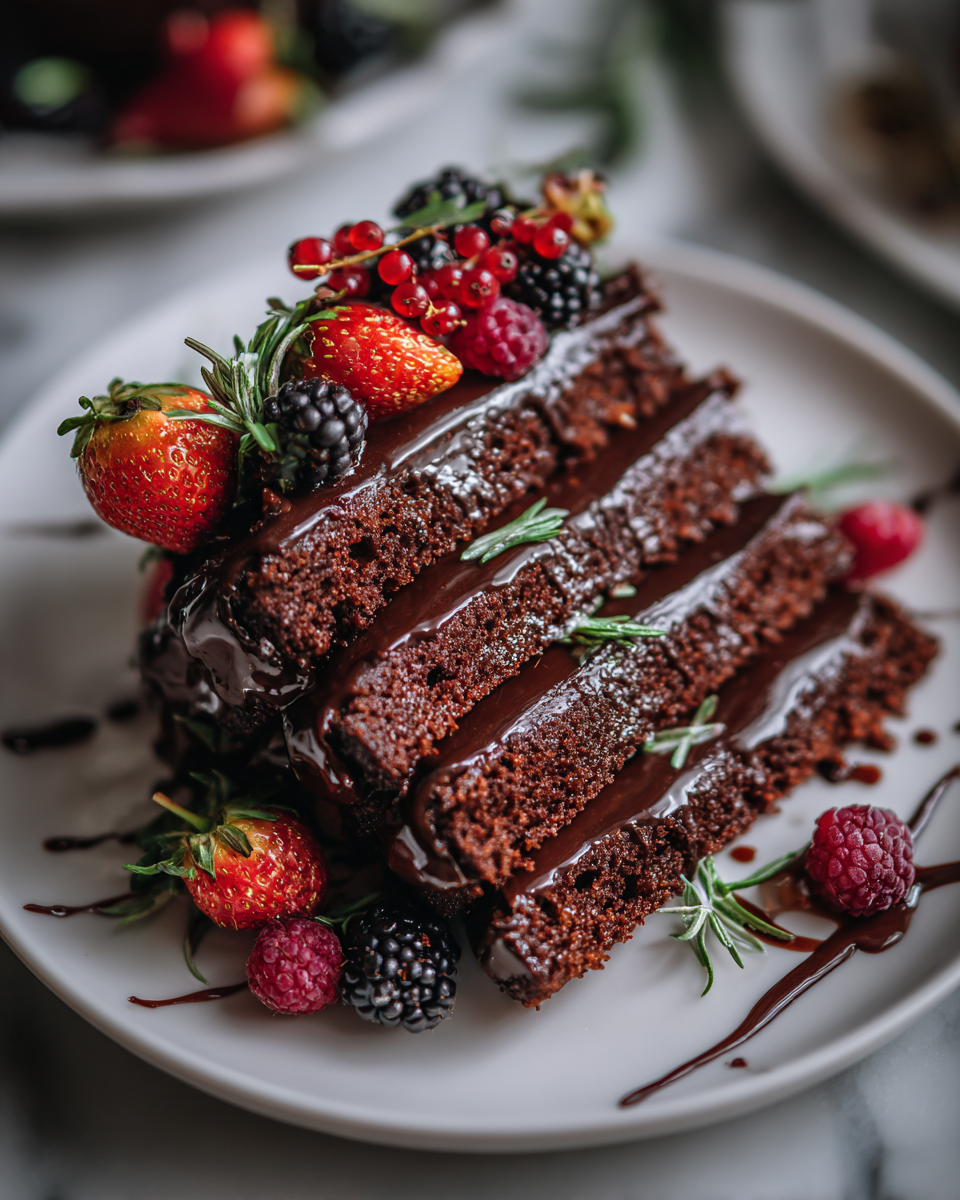 Moist chocolate cake perfect for holiday gatherings, easy to make, festive dessert, ideal for celebrations, homemade goodness